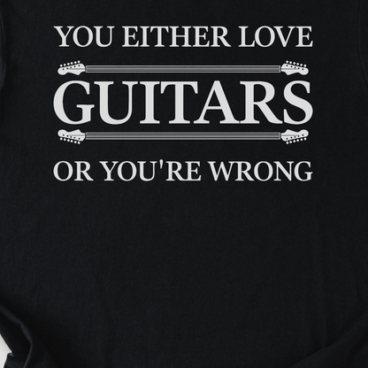 You're Wrong Guitar T-Shirt