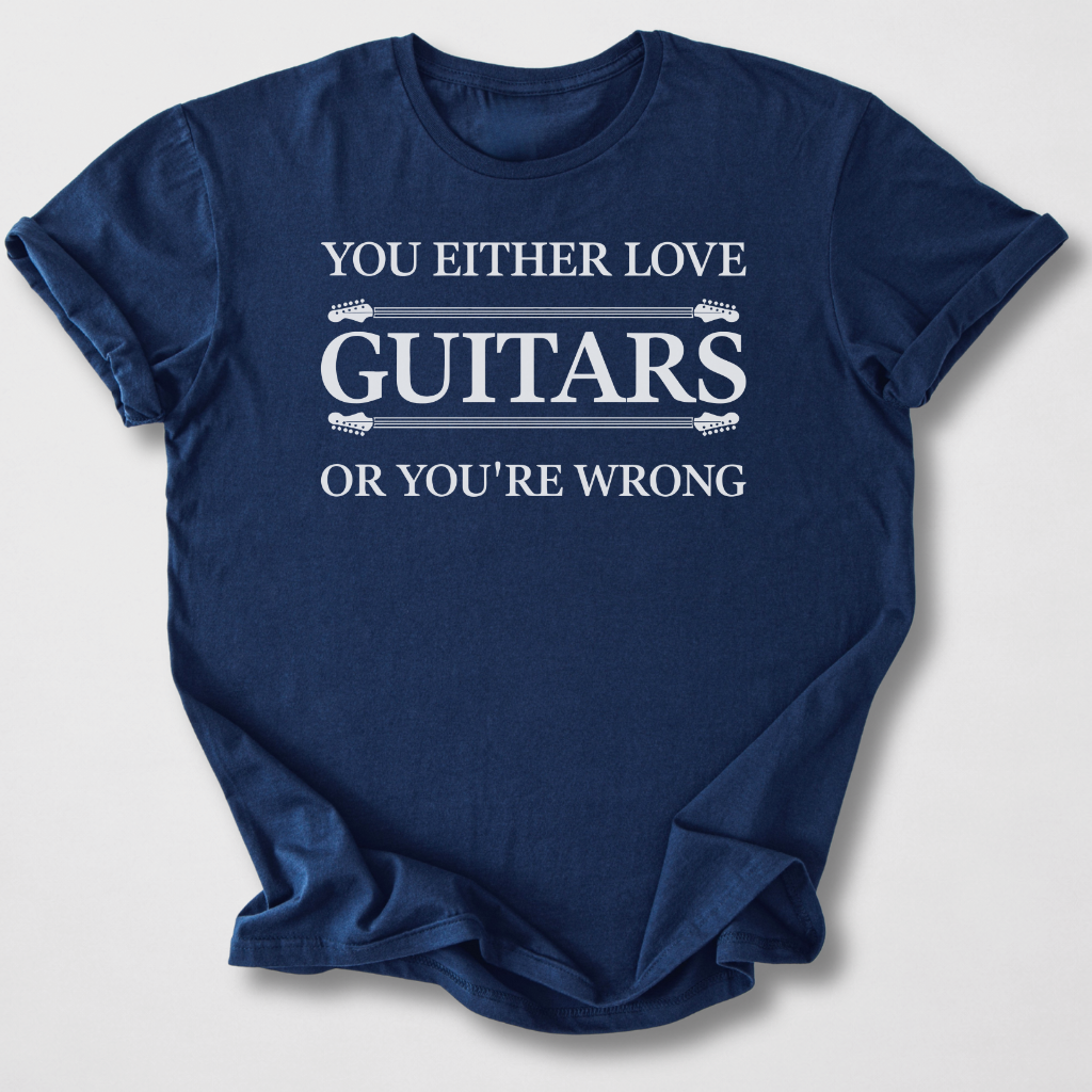 You're Wrong Guitar T-Shirt