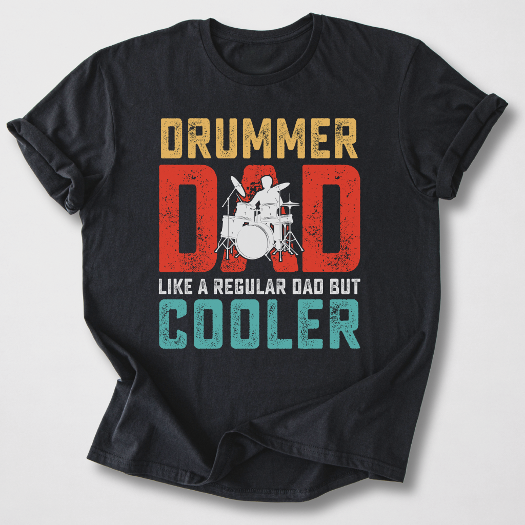 Drummer Dad T-Shirt
