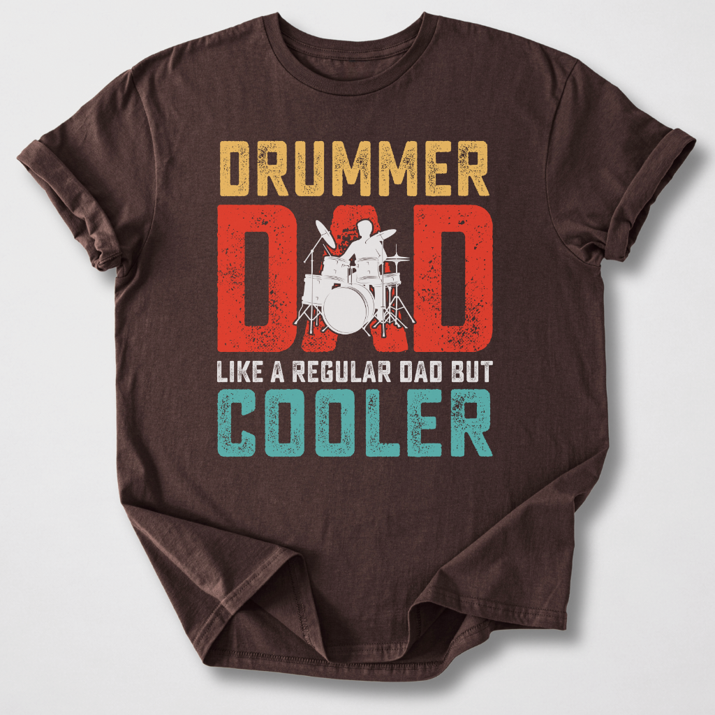 Drummer Dad T-Shirt