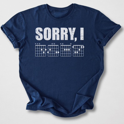 Sorry, I DGAF Guitar T-Shirt