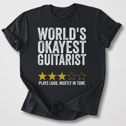 World's Okayest Guitarist T-Shirt