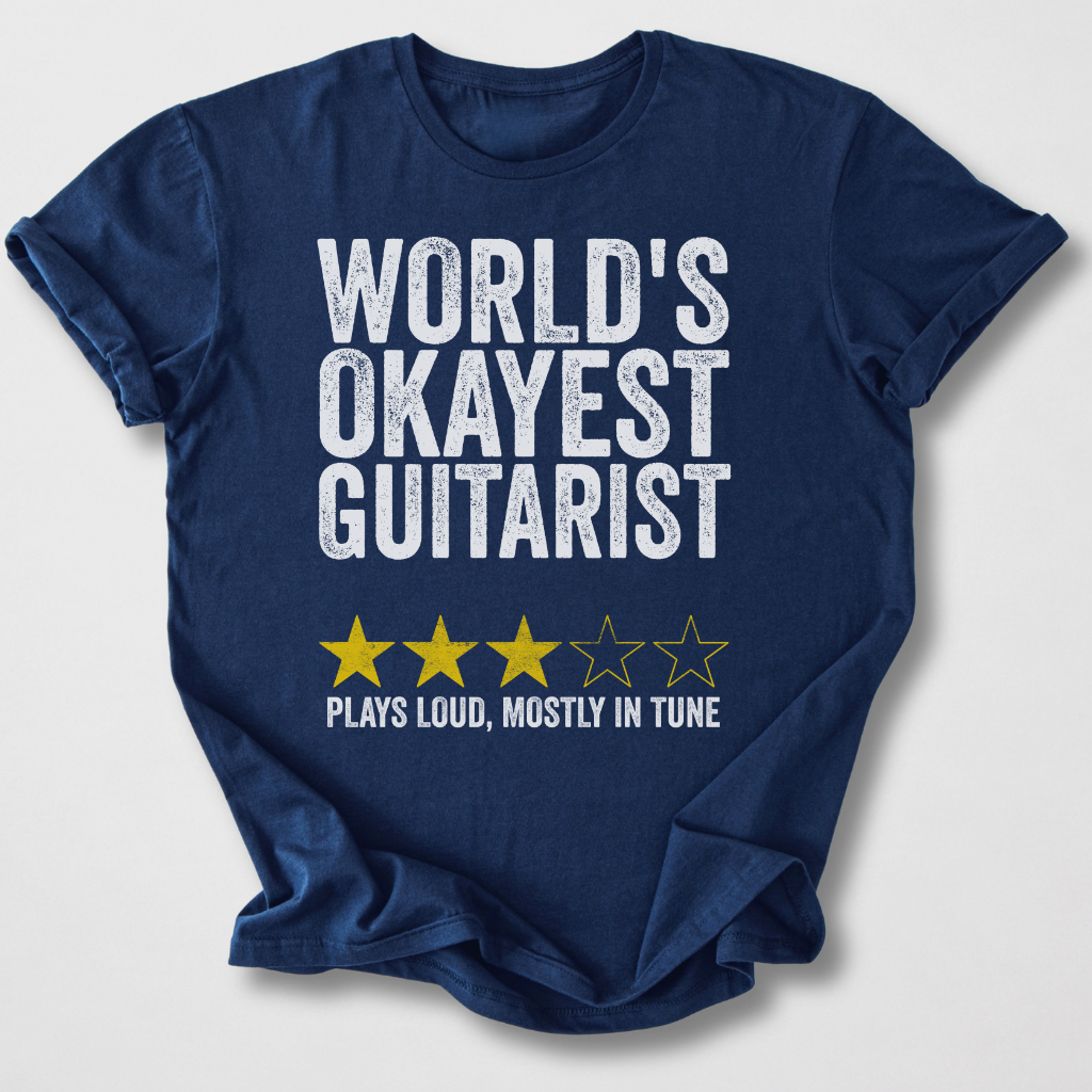 World's Okayest Guitarist T-Shirt