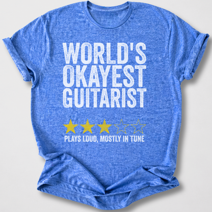 World's Okayest Guitarist T-Shirt