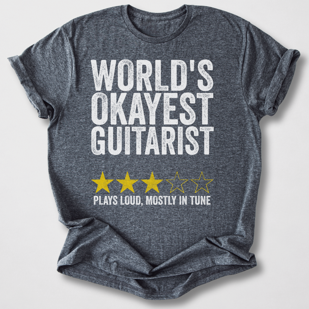 World's Okayest Guitarist T-Shirt