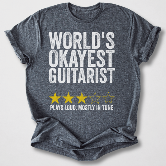 World's Okayest Guitarist T-Shirt