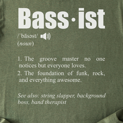 Bassist Definition T-Shirt