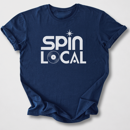 Spin Local Vinyl T-Shirt