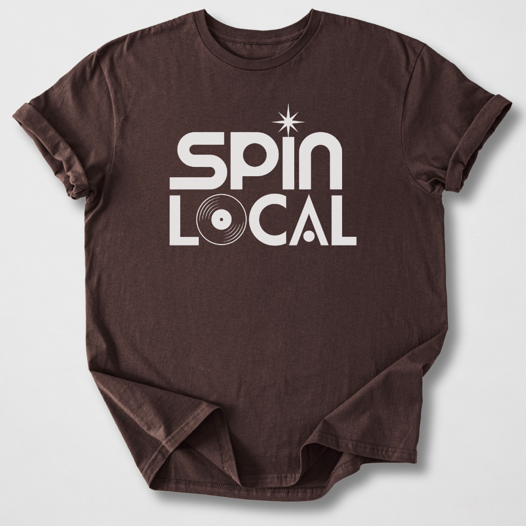 Spin Local Vinyl T-Shirt