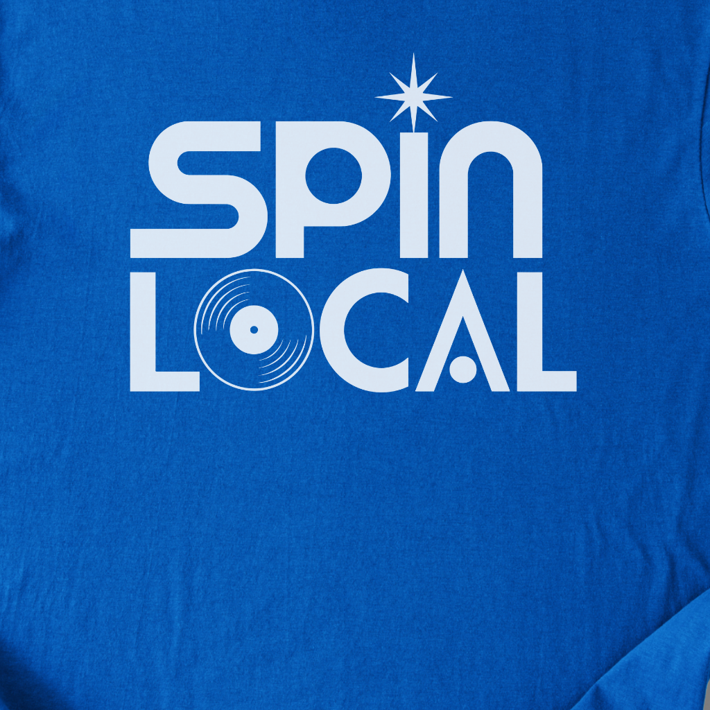 Spin Local Vinyl T-Shirt