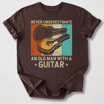 Never Underestimate Guitar T-Shirt