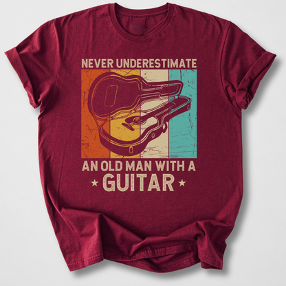 Never Underestimate Guitar T-Shirt