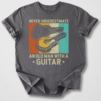 Never Underestimate Guitar T-Shirt