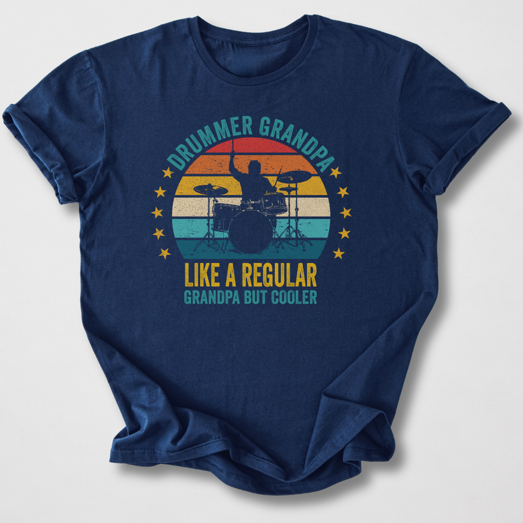 Drummer Grandpa T-Shirt