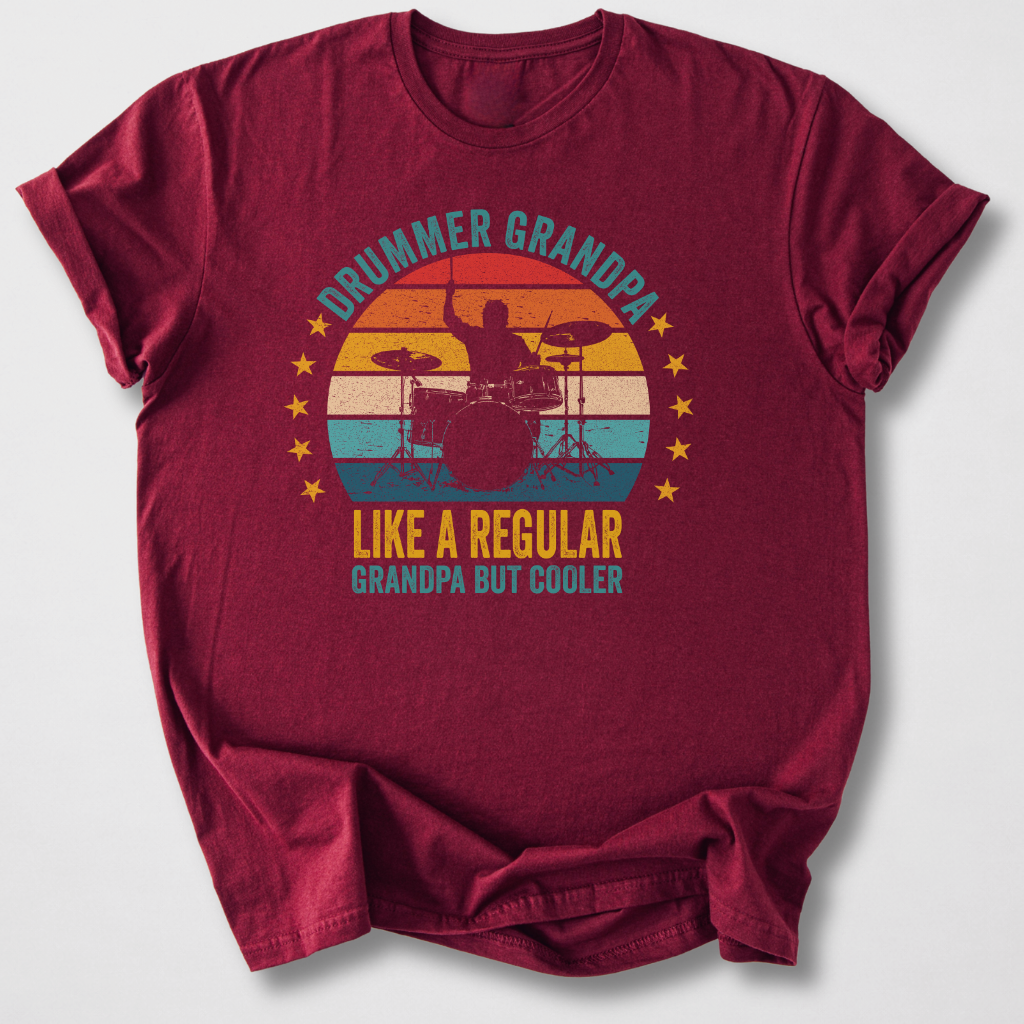 Drummer Grandpa T-Shirt