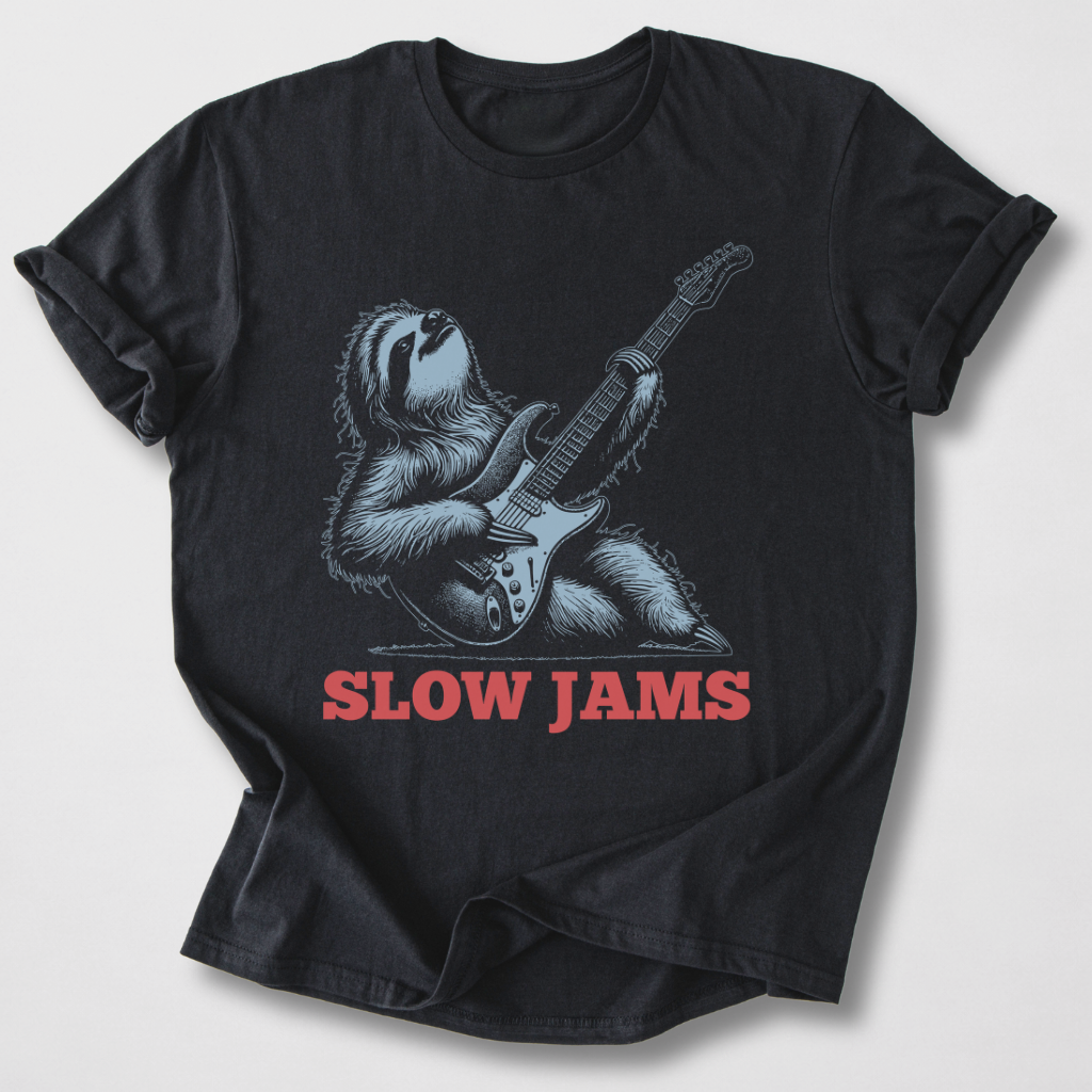 Slow Jams Guitar T-Shirt