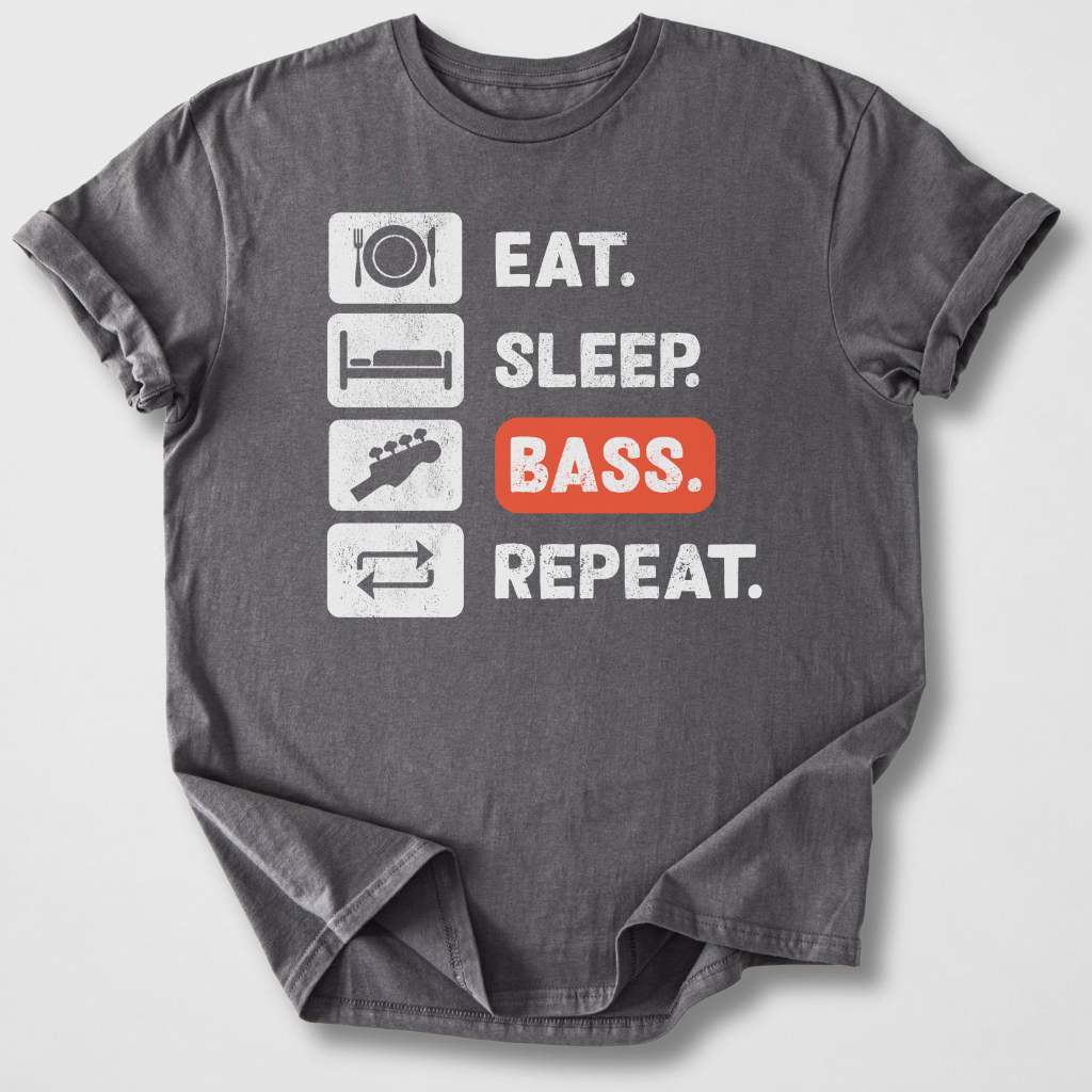 Eat Sleep Bass Repeat T-Shirt