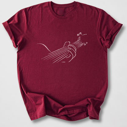 Minimal Strings Guitar T-Shirt