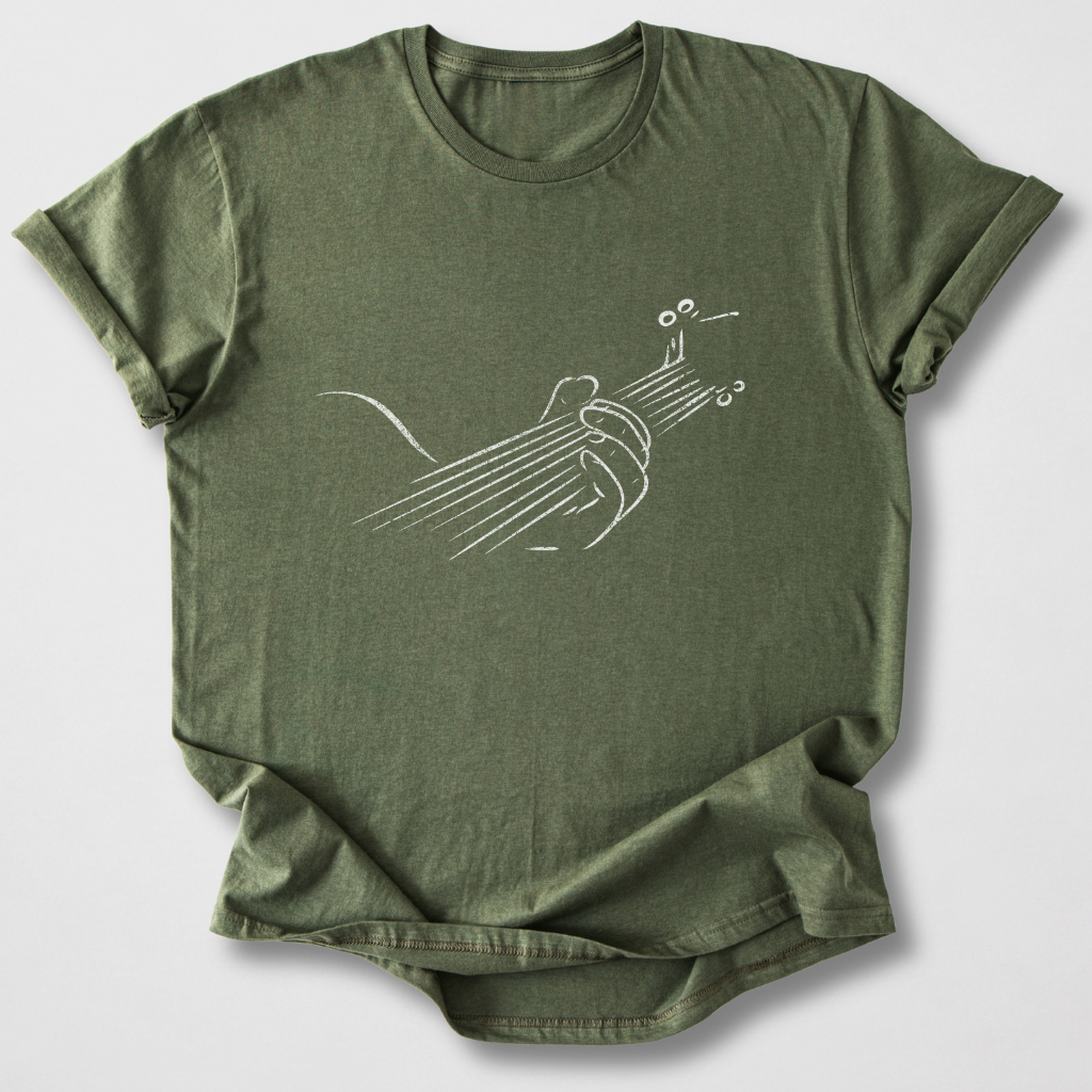 Minimal Strings Guitar T-Shirt
