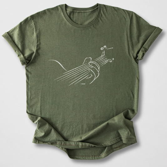 Minimal Strings Guitar T-Shirt