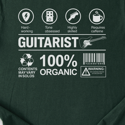 Guitarist Label T-Shirt