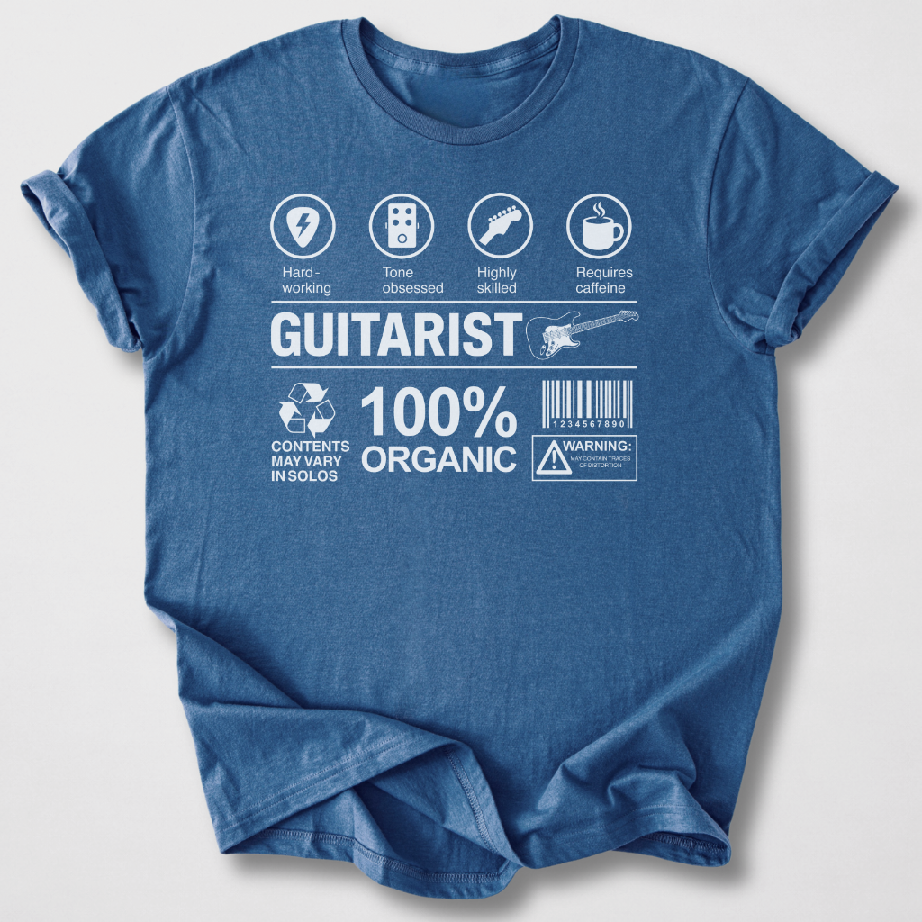 Guitarist Label T-Shirt
