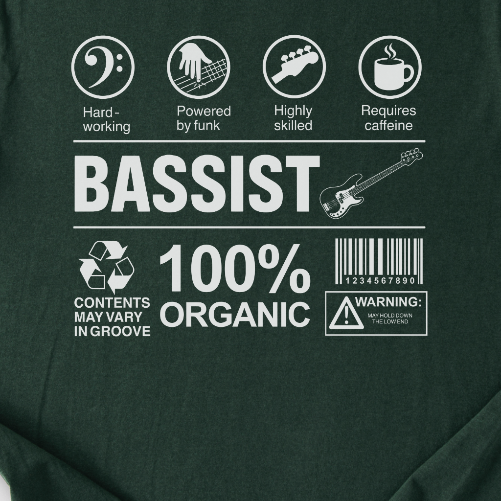 Bassist Label T-Shirt