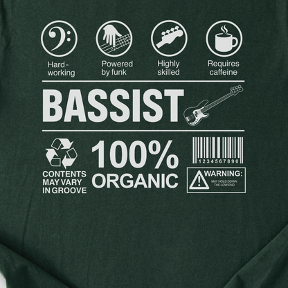 Bassist Label T-Shirt