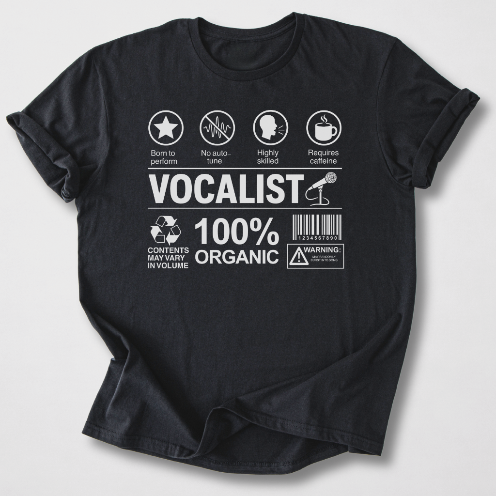 Vocalist Label T-Shirt