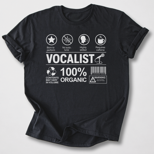 Vocalist Label T-Shirt