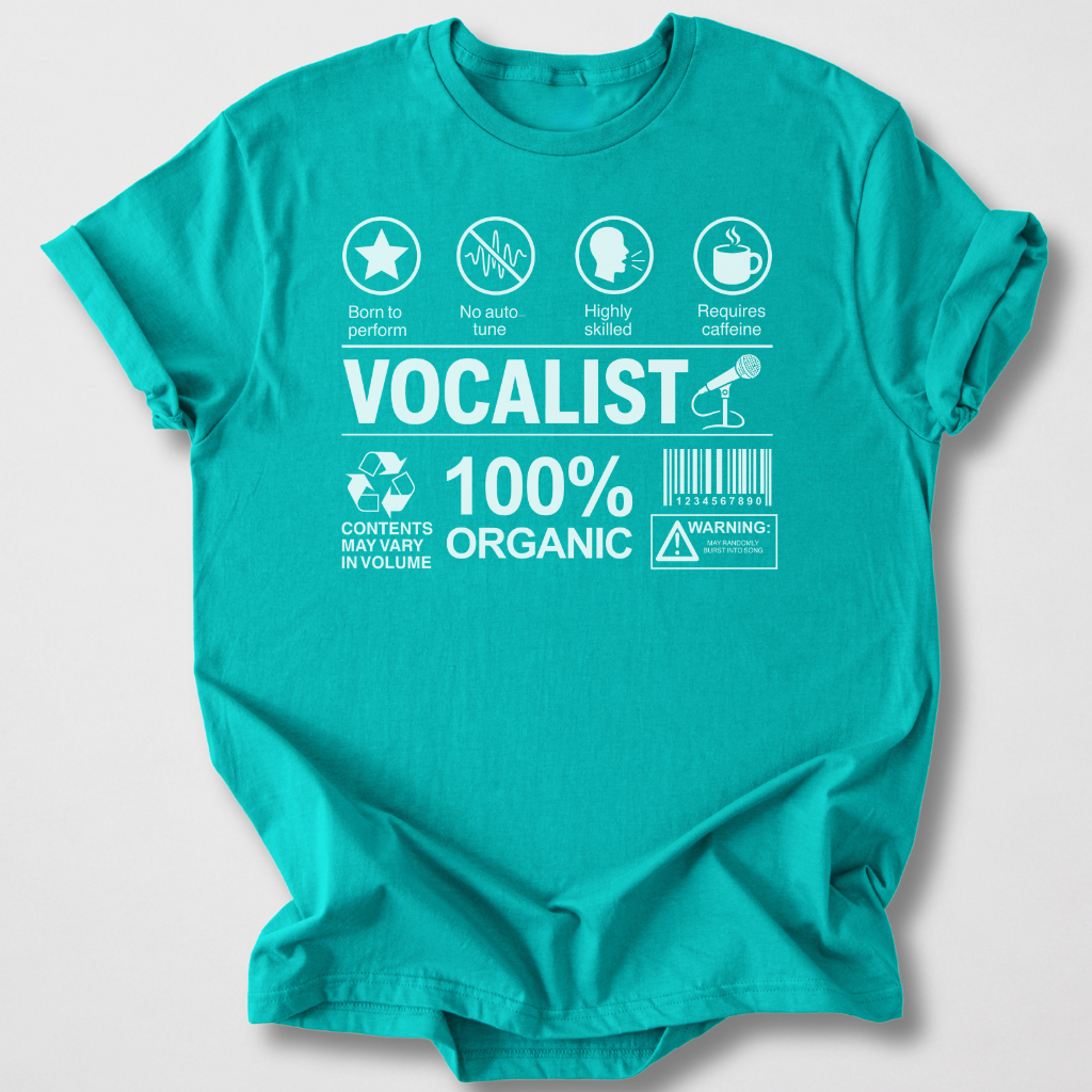 Vocalist Label T-Shirt