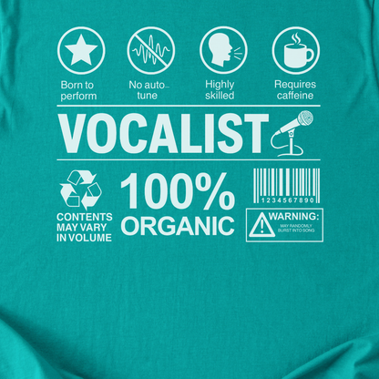 Vocalist Label T-Shirt