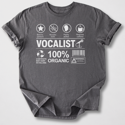 Vocalist Label T-Shirt