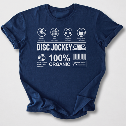 Disc Jockey Label T-Shirt