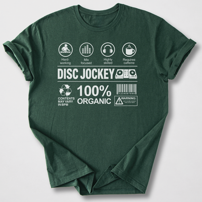 Disc Jockey Label T-Shirt