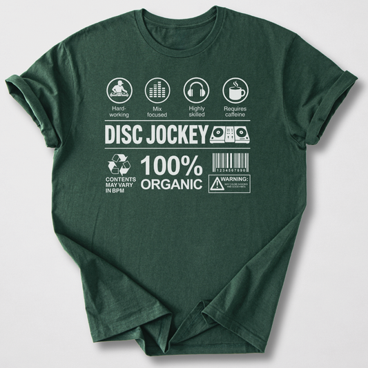 Disc Jockey Label T-Shirt