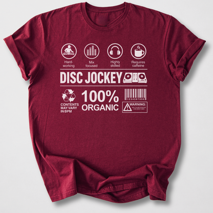 Disc Jockey Label T-Shirt