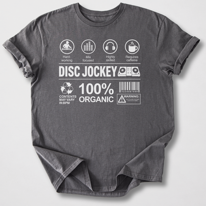 Disc Jockey Label T-Shirt