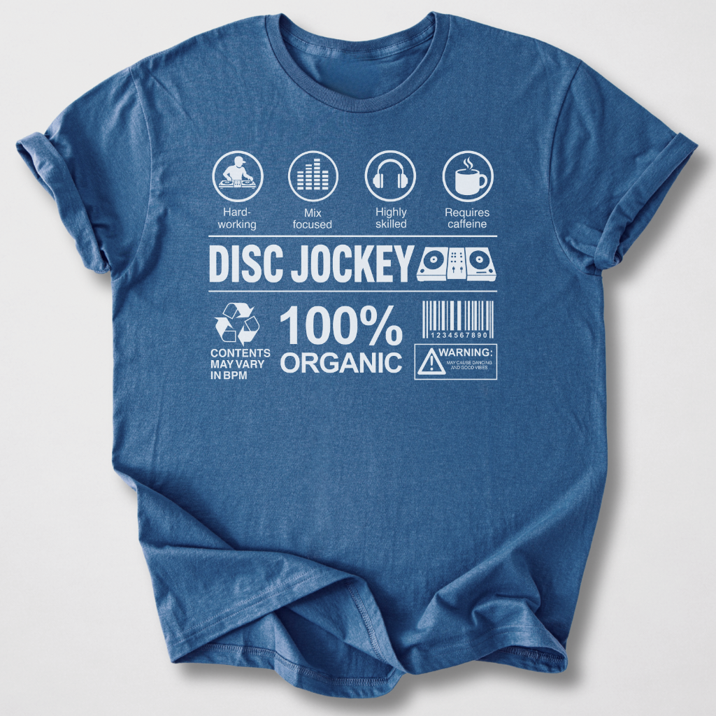 Disc Jockey Label T-Shirt