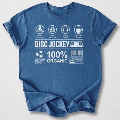 Disc Jockey Label T-Shirt