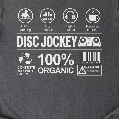 Disc Jockey Label T-Shirt
