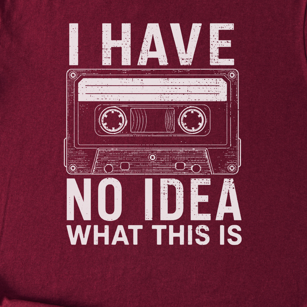 No Idea Cassette Retro T-Shirt