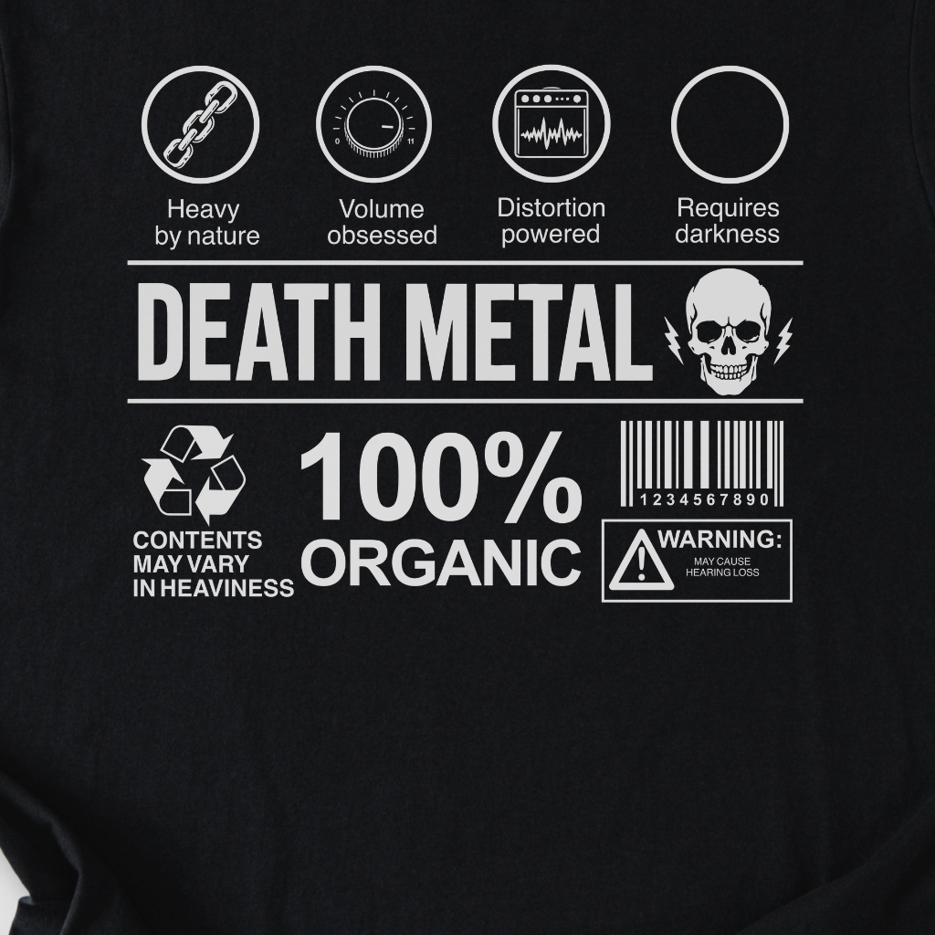 Death Metal Label T-Shirt