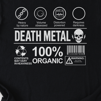 Death Metal Label T-Shirt