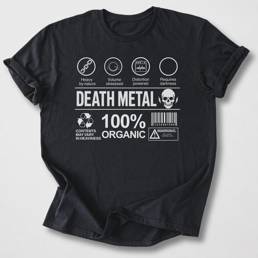Death Metal Label T-Shirt