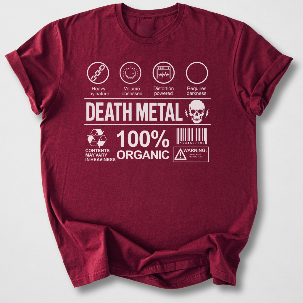 Death Metal Label T-Shirt