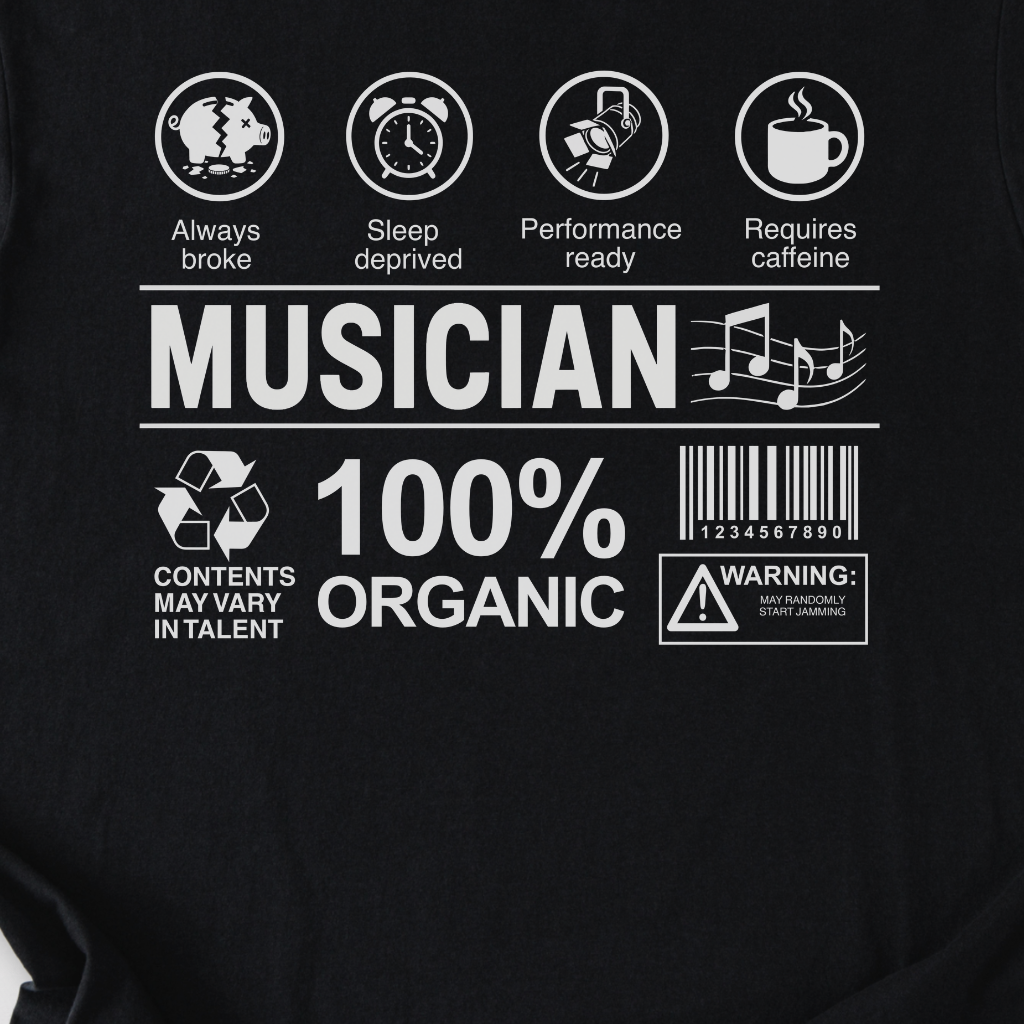 Musician Label T-Shirt