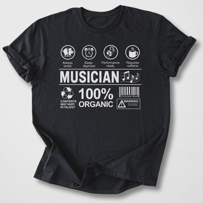 Musician Label T-Shirt