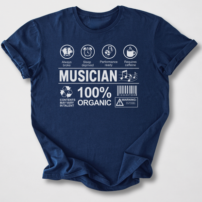 Musician Label T-Shirt