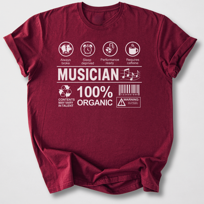 Musician Label T-Shirt